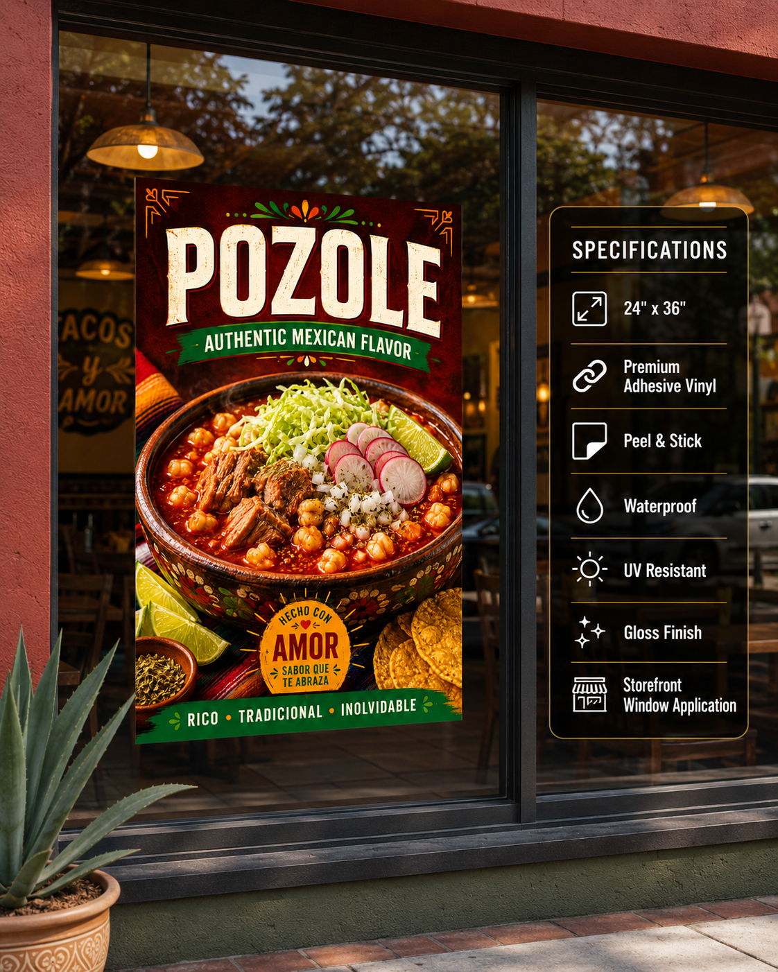 Poster/Decal Pozole 24" x 36"