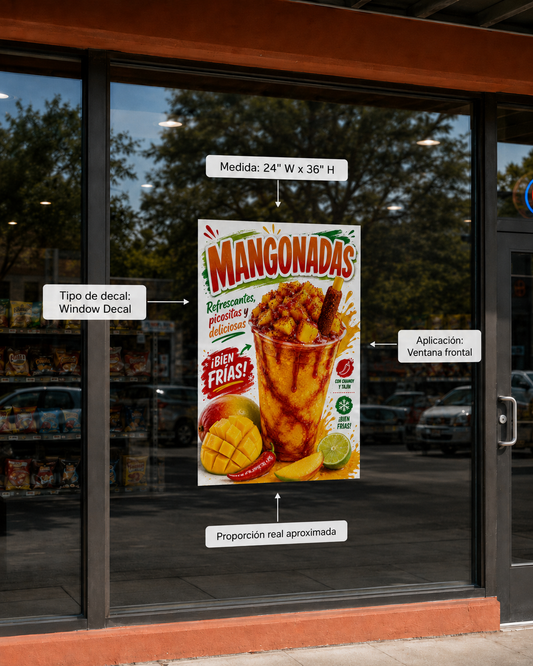 Poster/Decal de Mangonada 24" x 36"