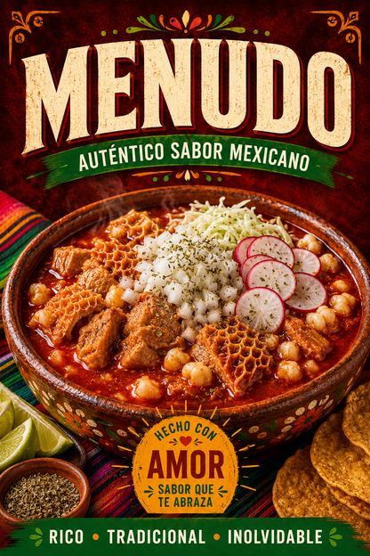 Poster/Decal Menudo 24" x 36"